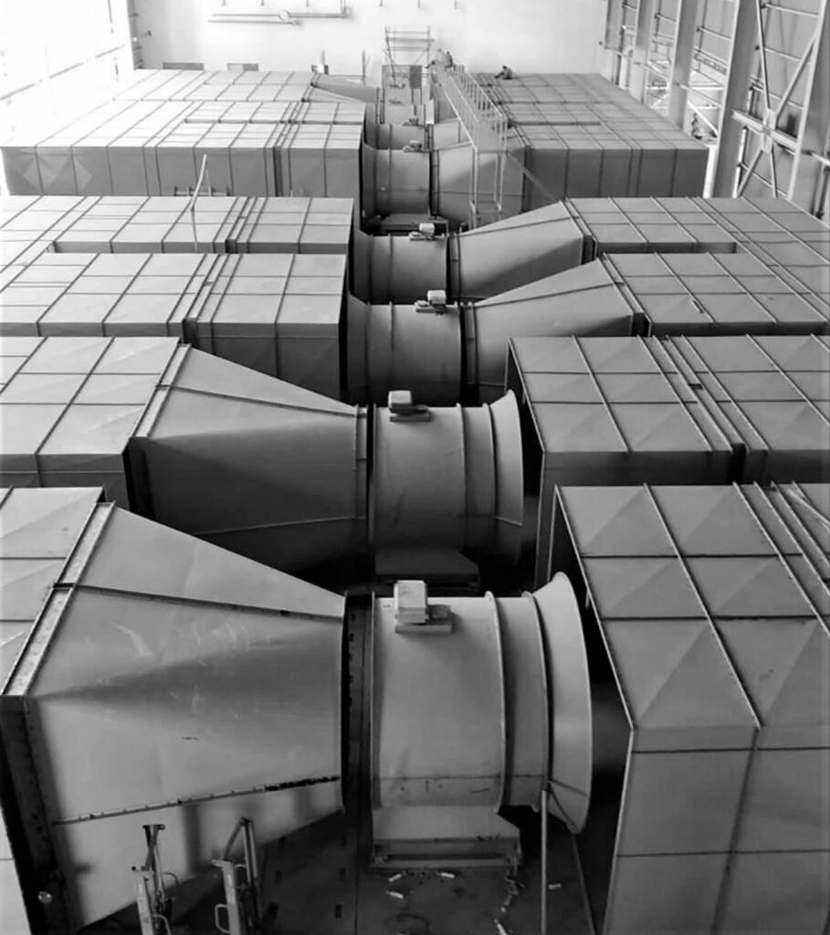 Ismailia Tunnel under Suez - Transverse Ventilation