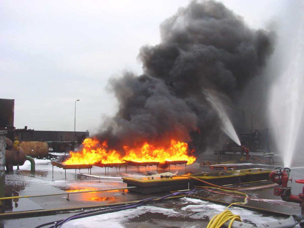 Fire test for Beneluxtunnel